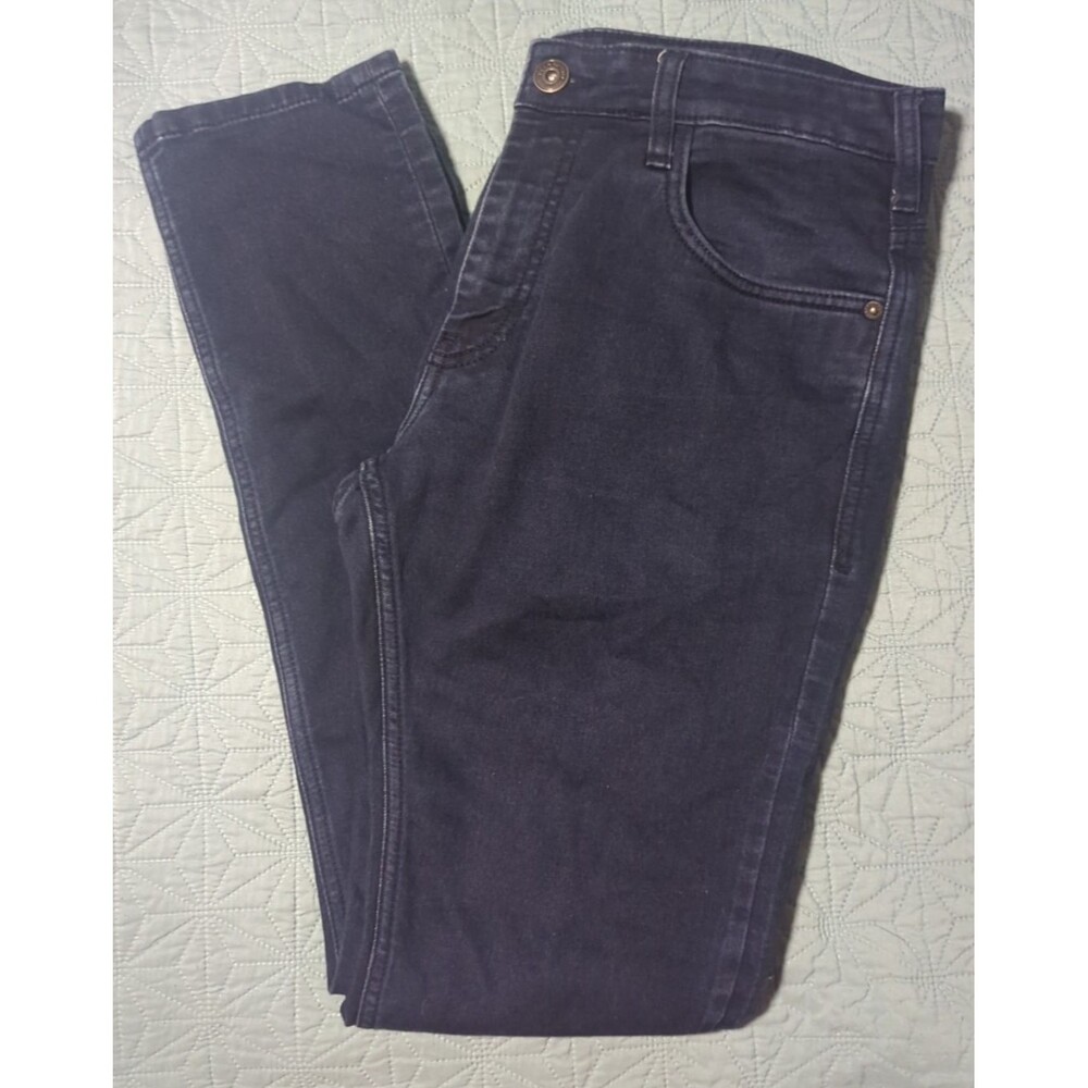 UCLA Authentic Collegiate Wear Men’s Skinny Jeans  36x32 Blue Stretch Knit Denim
